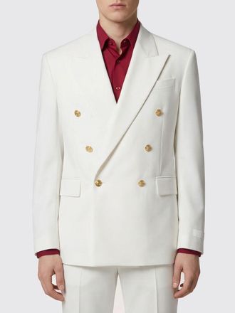 Versace Blazer a doppiopetto in lana vergine
