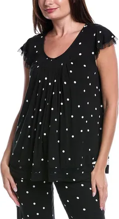 Ellen Tracy Flutter Sleeve Top