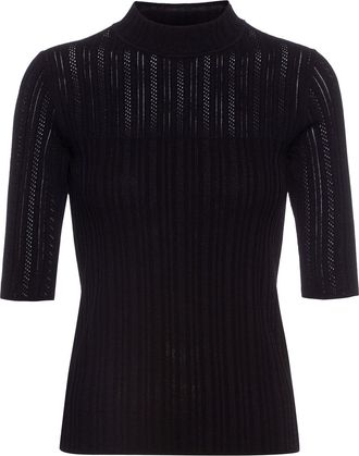 HUGO BOSS Hugo Dames/Dames Shomania Sweater Top (Zwart)