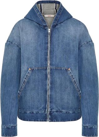 Valentino Garavani Denim Jacket - Heren - Spijkerjassen - Blauw - S - Denim - Jassen