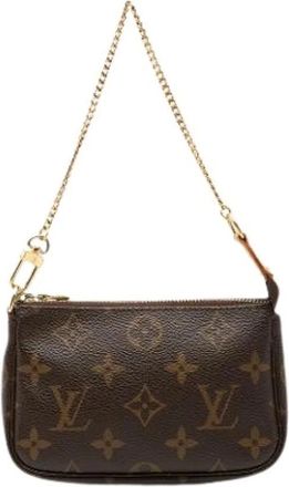 Louis Vuitton Pre-owned Mini Pochette Accessoires - - Pre-owned - Donna - Marrone - ONE SIZE