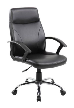 Serena Serena - Silla De Oficina Macquarie, Silla Ejecutiva Con Reposabrazos, Silla De Oficina Ergon&oacute;mica, Negro, Cm 60x59h100/110
