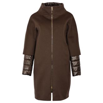 Herno Mujer, Abrigos, Marr&oacute;n, Talla: M
