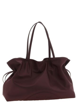 Tory Burch Nylon Shoulder Bag - Burgundy