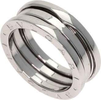 Bulgari White Gold (18K) Band Ring (Pre-Owned)