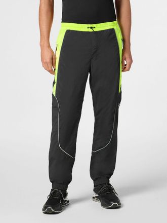 Plein Sport Bicolour Print Stretch Technical Fabric Jogging Trousers