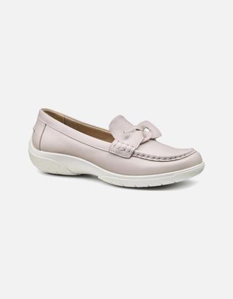 Hotter Womens Cabana Womens Shoes - Light Mink Leather - Size: 7.5