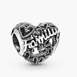Pandora Heart Sterling Silver Charm