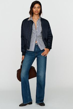 Mother The Bookie Sneak Mid Rise Bootcut Jeans