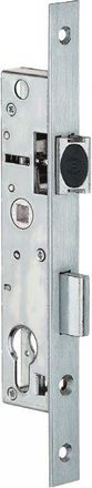 OEM Assa Abloy Cerradura De 1 Punto - Distancia Entre Ejes 70 Cuadrado 8 Eje 10,5 - Cabeza 22x2,2 Cerradura 21 - 1 Vuelta De Llave - 2460-21-0