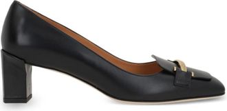 Tod's Black Leather Pumps