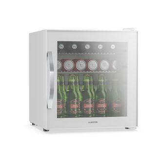 Klarstein Klarstein Beersafe Nevera Para Bebidas Con Puerta De Cristal Espejo 44 X 48 Cm 85 W 47 Litros Blanco