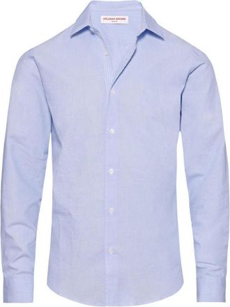 Orlebar Brown Giles Chainstitch Cls Eoe-277168-Ice Blue/white