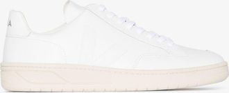 Veja V-12 Leather Sneakers - Mens - Leather/Rubber/Fabric