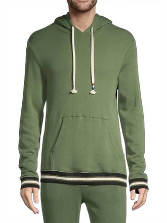 Sol Angeles Stripe Pullover In Cypress