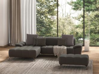 Sit&more Ecksofa »Cool L-Form« wahlweise mit Kopfteilverstellung und Vorziehsitz, motorisch