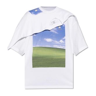 VETEMENTS unisex, Tops, Wit, Maat: XS Katoen