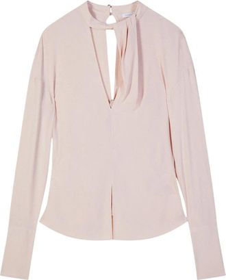 Patrizia Pepe Casual Shirt - Dames - Blouses - Roze - S - Overhemden