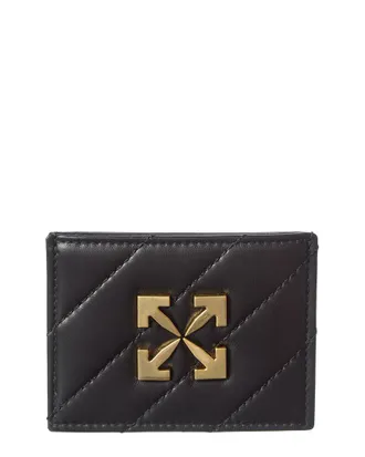 Off-white Jackhammer Leather Card Case