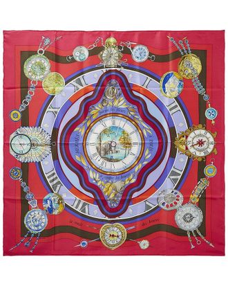Herm&egrave;s Parmi Les Fleurs Lo&iuml;c Dubigeon Silk Scarf (Authentic Pre-Loved)