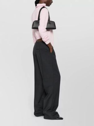Jil Sander wool turtleneck long-sleeve sweater