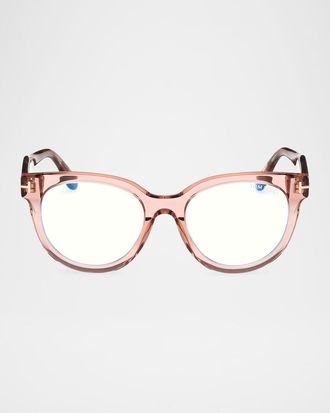 Tom Ford Round Acetate Optical Glasses