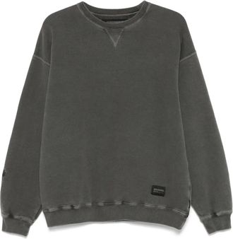 Neighborhood Felpa con applicazione - Nero