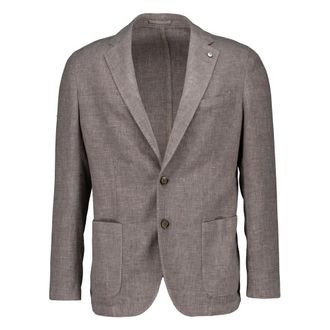 Lubiam Formal Blazers, male, Brown, Size: 2XL Lubiam 65167 2887 Colberts Bruin 65167 2887