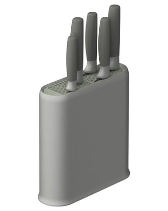 Berghoff Berghoff Balance Nonstick Stainless Steel 6Pc Knife Block Set