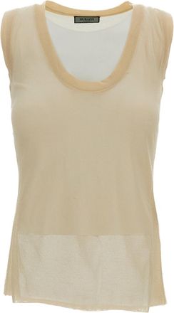 Durazzi Milano See Through Tank Top