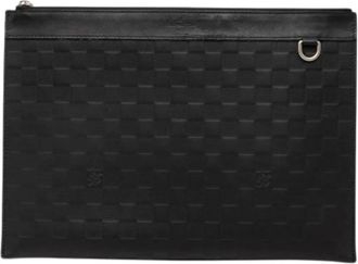 Louis Vuitton Pre-owned Clutches, female, Black, Size: ONE SIZE Pre-owned Damier Infini Clutch