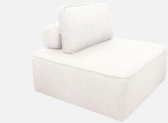 Sweeek Sweeek - Modulo per divano modulare in bouclé, 1 posto