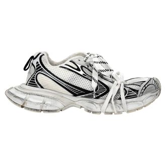 Balenciaga Balenciaga 3XL Versleten Sneakers in Witte Polyester