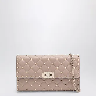 Valentino Garavani Rockstud Spike crossbody bag in powder pink