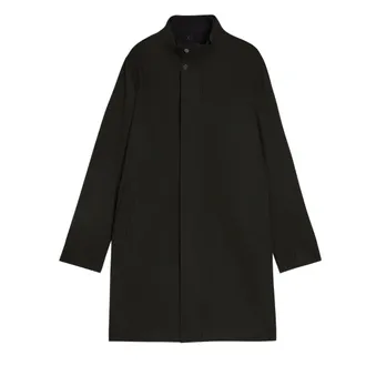 Ted Baker Erolson Nylon Jas Met Trechterhals, Donkergroen