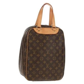 Louis Vuitton Pre-owned Handbags, female, Brown, Size: ONE SIZE Pre-owned Canvas Handbag