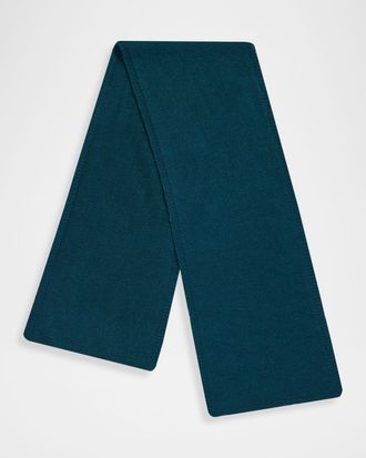 Anderson & Sheppard Men & apos;s Muskox Knitted Scarf