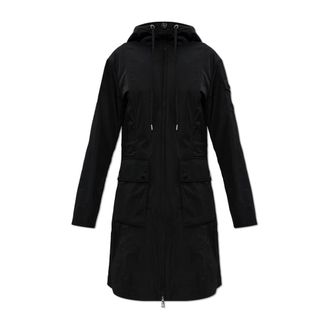 Moncler Rain Jackets, female, Black, Size: XL Laerte Jacket