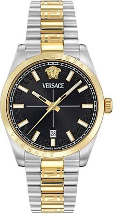 Versace Millenyium Bracelet Watch, 40mm in Two Tone at Nordstrom