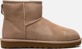UGG Womens W CLASSIC MINI II - Cream/Brown - Size: US7-UK5