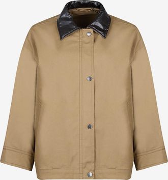 Max Mara Kurze leichte Jacke aus Segeltuch Dorema