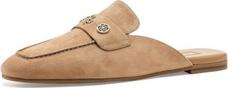 Guess Aydeena Womens Dress Flat Shoes Medium Natural : 9.5 M, Suede