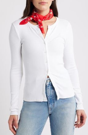 Rag & Bone Floral Western Bandana in Red Floral at Nordstrom