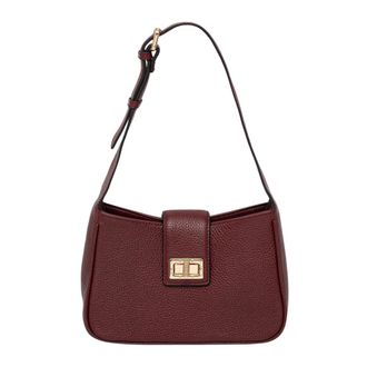 Geox Solangy Schoudertas - Dames - Schoudertassen - Paars - ONE Size - Leer - Tassen