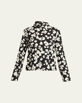 Proenza Schouler Ansel Floral Twill Top