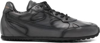 Officine Creative Vintage Antraciet Leren Dames Sneakers - Dames - Sneakers - Grijs - 39 EU - Leer - Schoenen