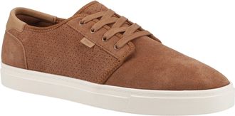 Toms Toms Carlo 2.0 Leather Mens Walnut Trainers - Brown - Size UK 10