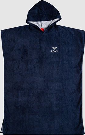 Roxy Sunny Joy Surf Poncho blau