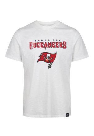 Recovered Clothing Tampa Bay Buccaneers White NFL Est Ecru T-Shirt
