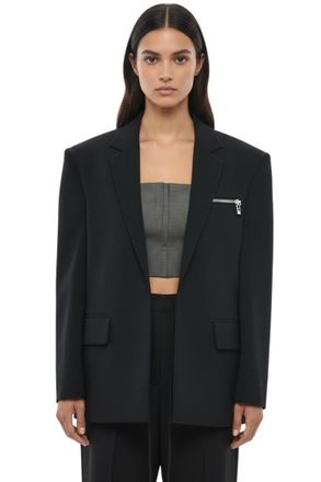 Dsquared2 Black Notched Lapel Blazer